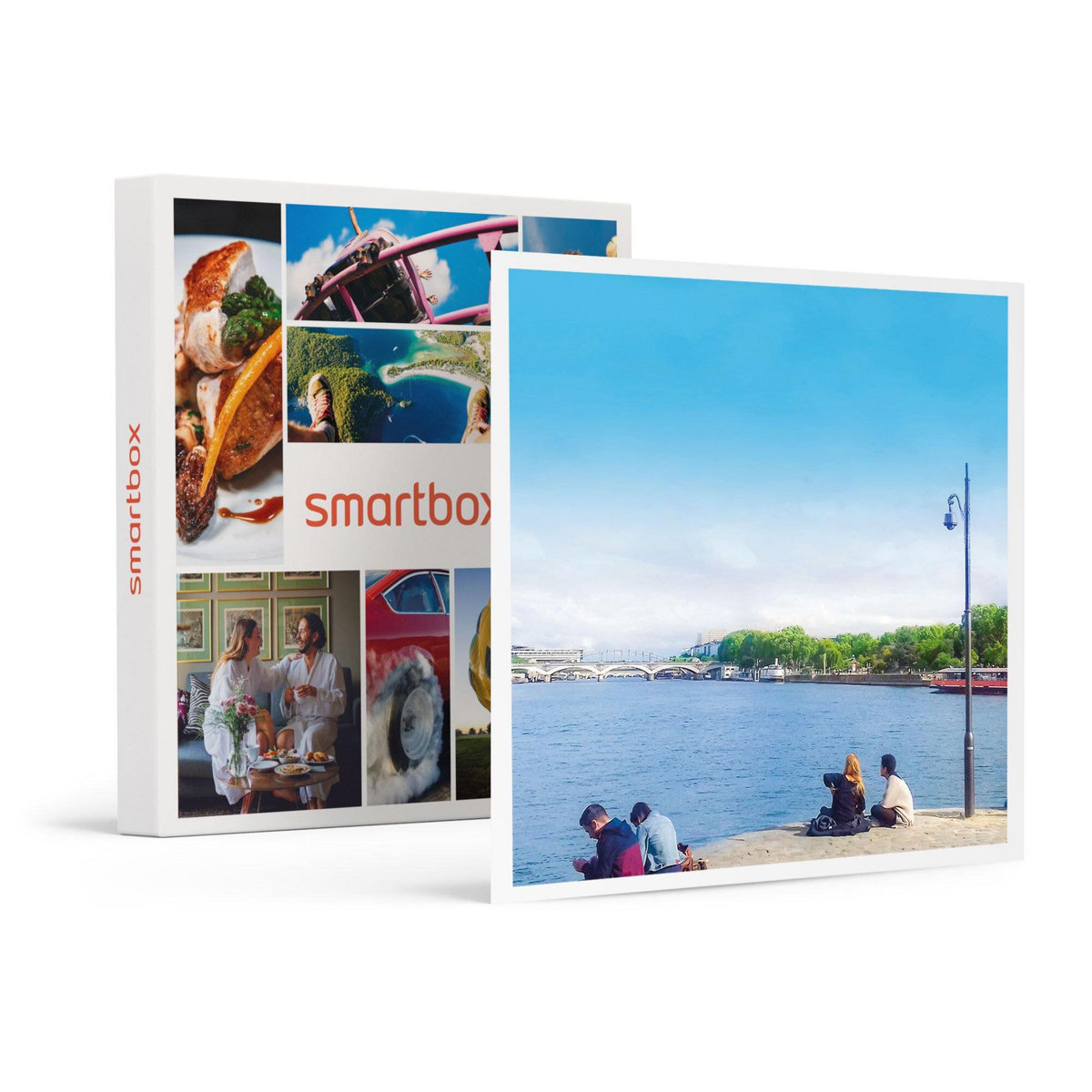 Smartbox Visite guidée de 2h30 des berges avec collation à Paris pour 2 - Coffret Cadeau Sport & Aventure