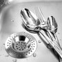Voir la diapositive 3 : Paris Prix Lot de 2 Grilles d'Évier & Lavabo  Inox  7cm Gris
