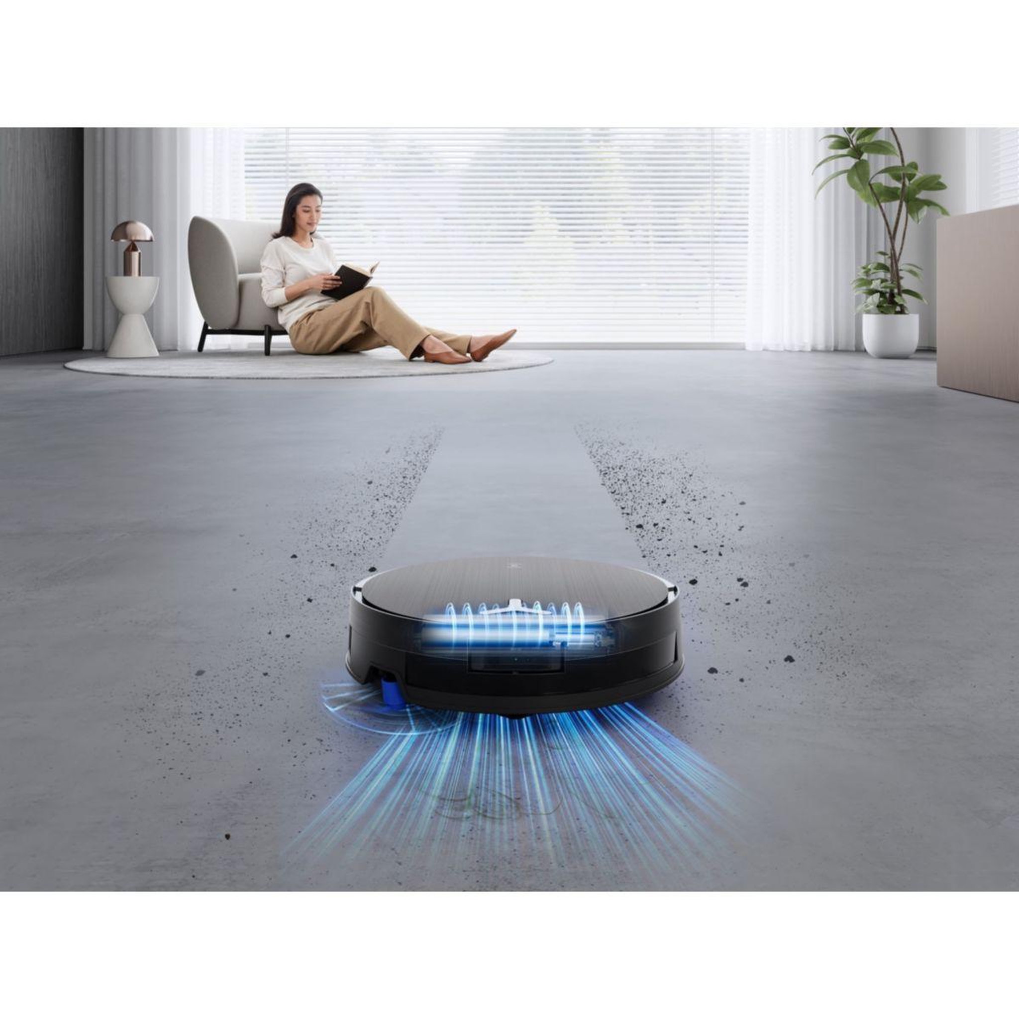 Voir la diapositive 4 : ECOVACS Robot aspirateur laveur deebot x11 pro omni