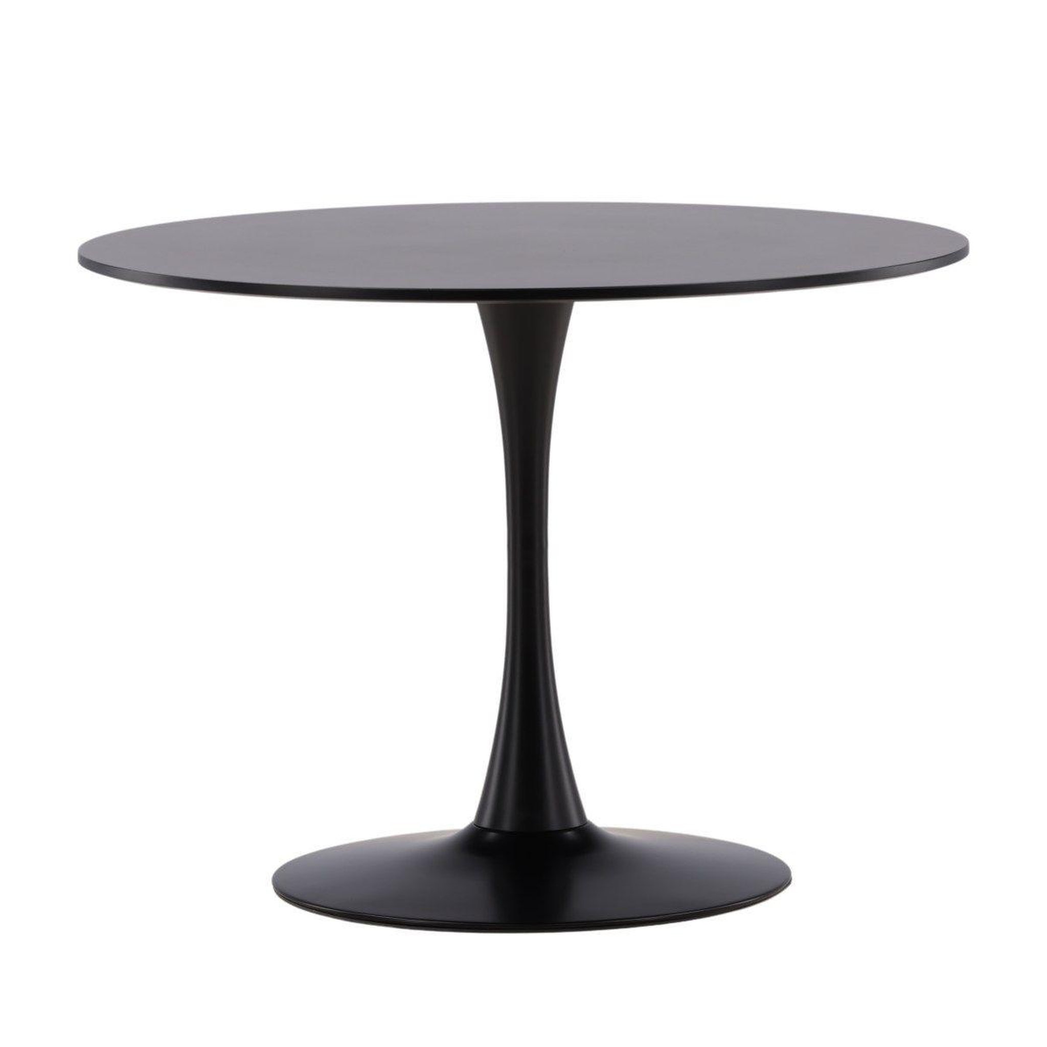 Paris Prix Table à manger ronde  glade  100cm noir