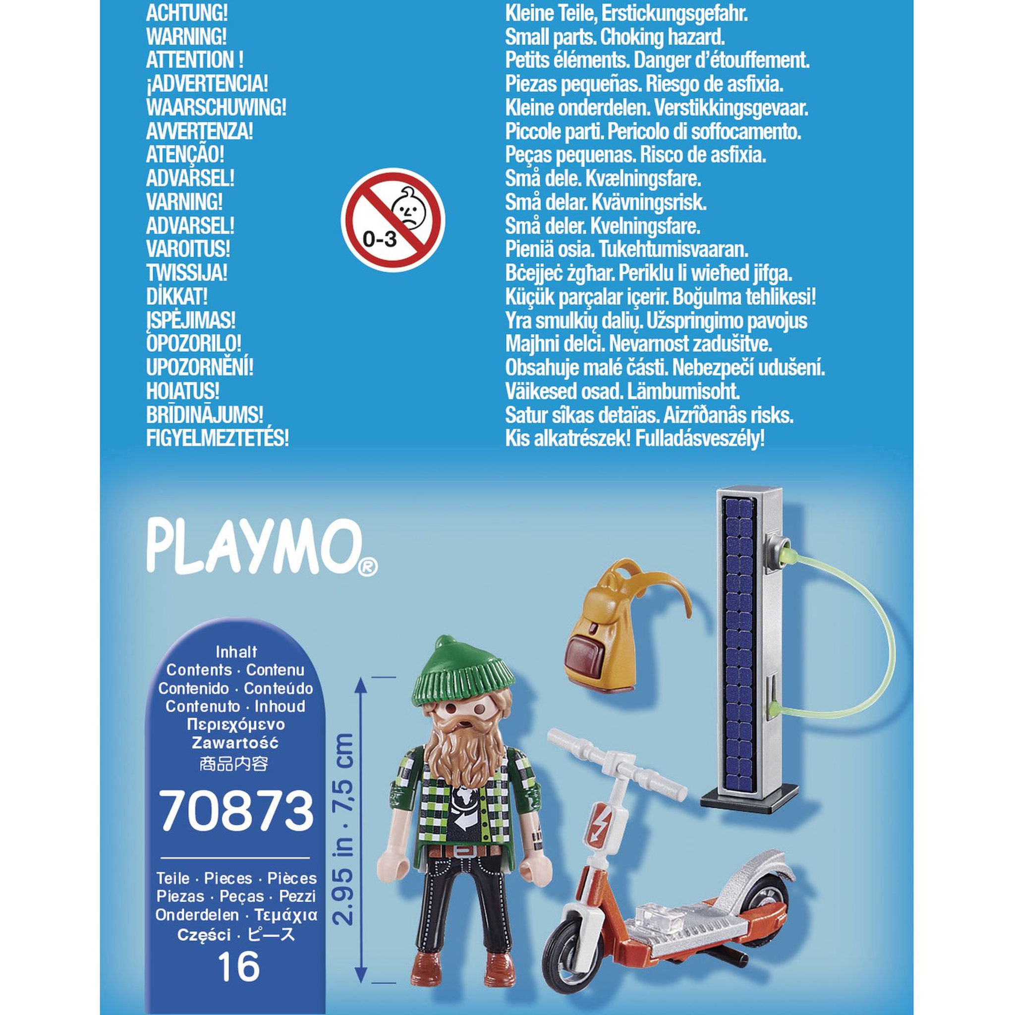 Voir la diapositive 4 : PLAYMOBIL 70873 - Special Plus Trottinette électrique 