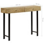 Voir la diapositive 6 : VIDAXL Table console Bois de manguier massif 102x30x79 cm