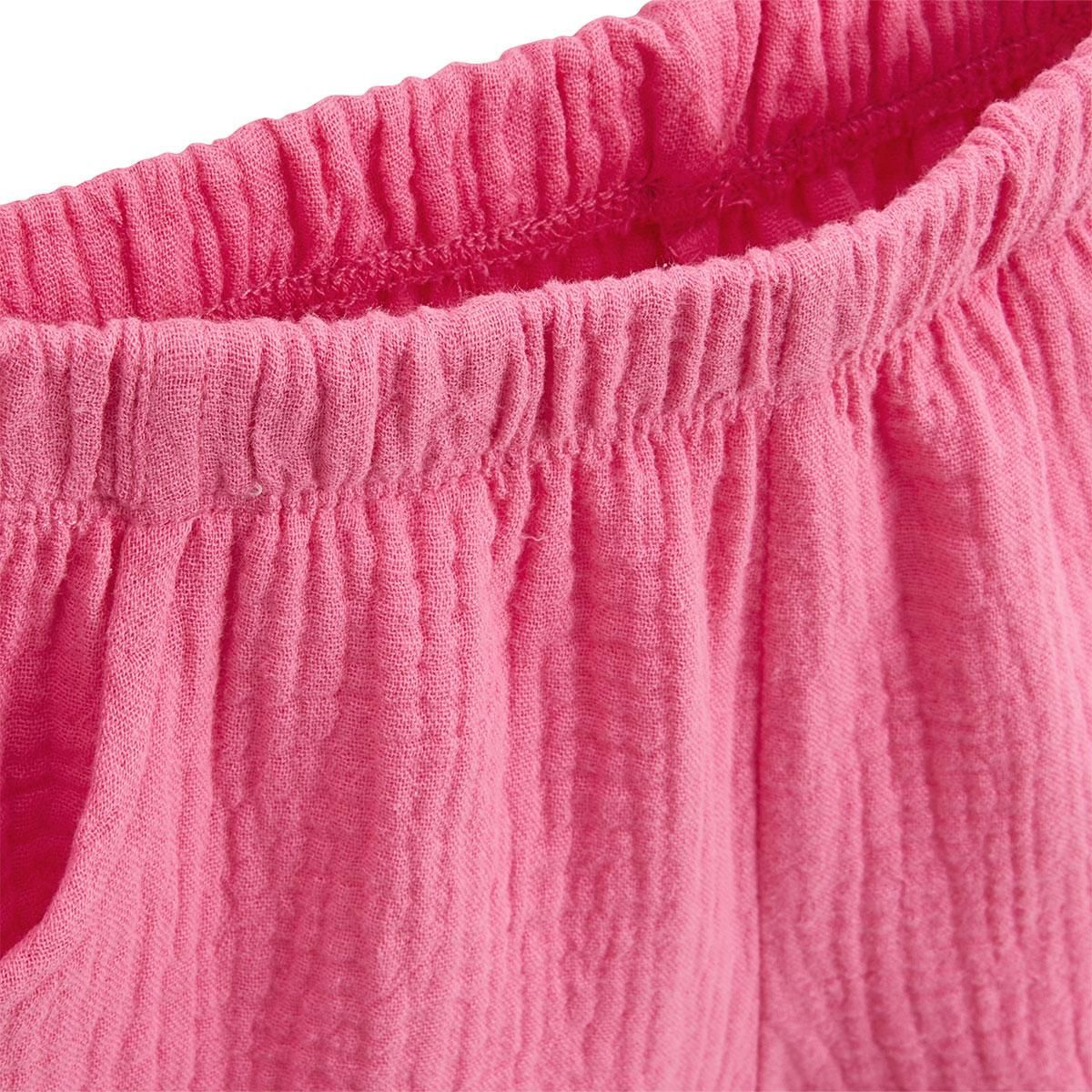 Petit Béguin Ensemble enfant t-shirt et short en gaze de coton Bahamas