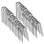 ID MARKET Lot de 30 agrafes pour toile de paillage 10 CM