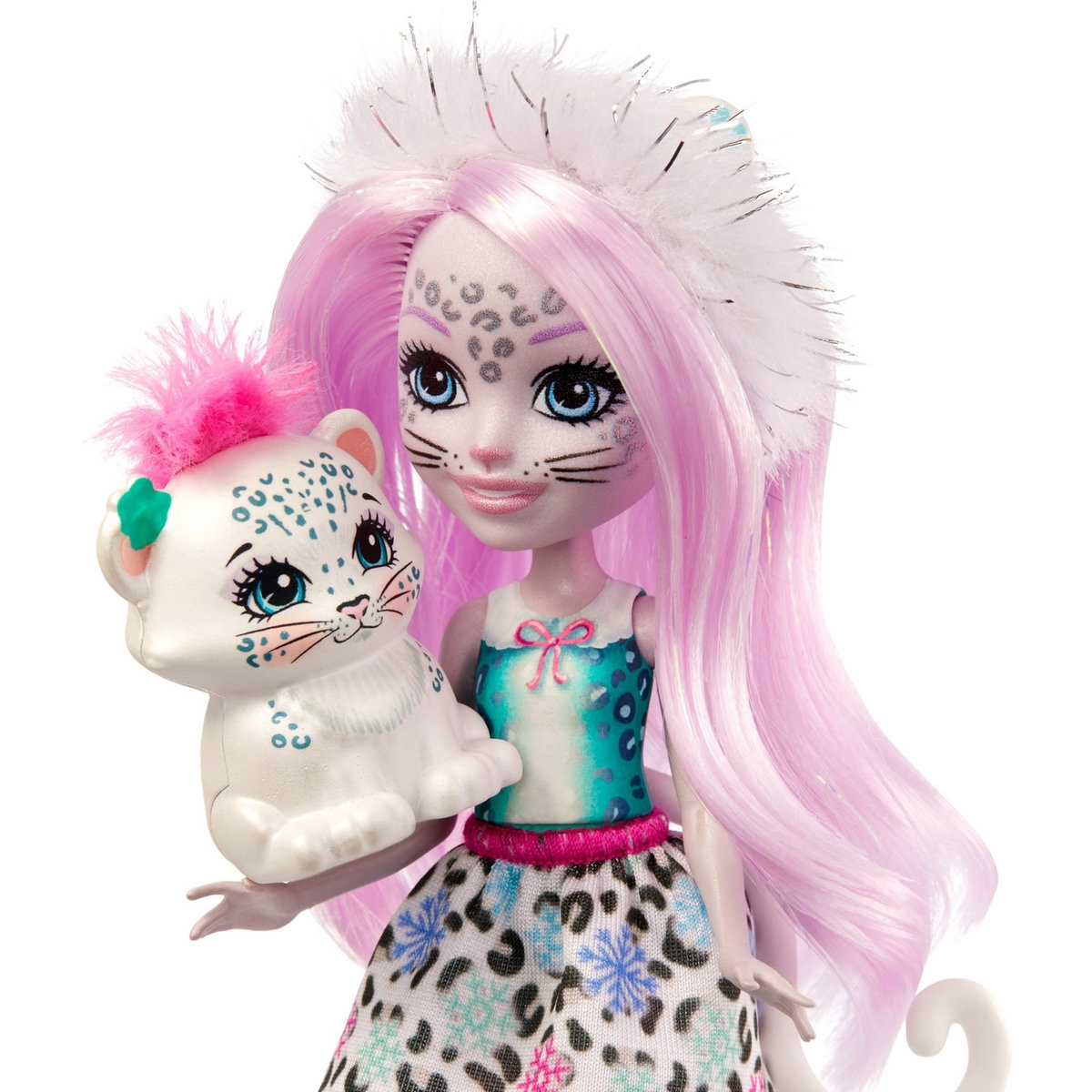 MATTEL Figurine Sybill léopard des neiges Enchantimals