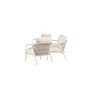 Voir la diapositive 5 : Paris Prix Salon de Jardin 4 Places  Sicily  160cm Beige