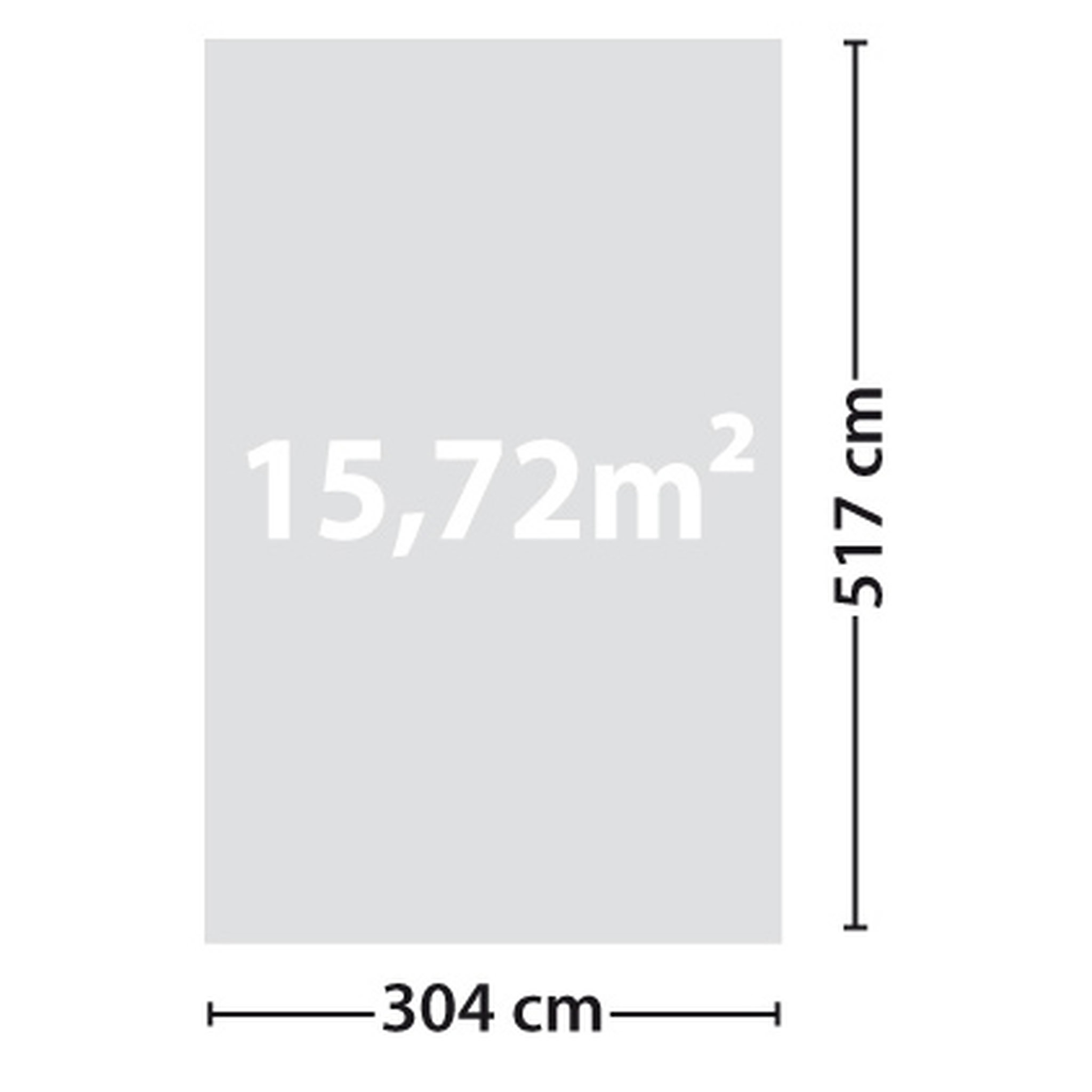 Voir la diapositive 3 : Forest Style Carport bois Bessoncourt toit plat traité autoclave, 15,56 m²