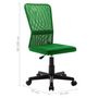 Voir la diapositive 6 : VIDAXL Chaise de bureau Vert 44x52x100 cm Tissu en maille