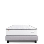 LUXURY LITERIE Ensemble literie mousse, Iris Ferme, Gris. Coloris disponibles : Gris