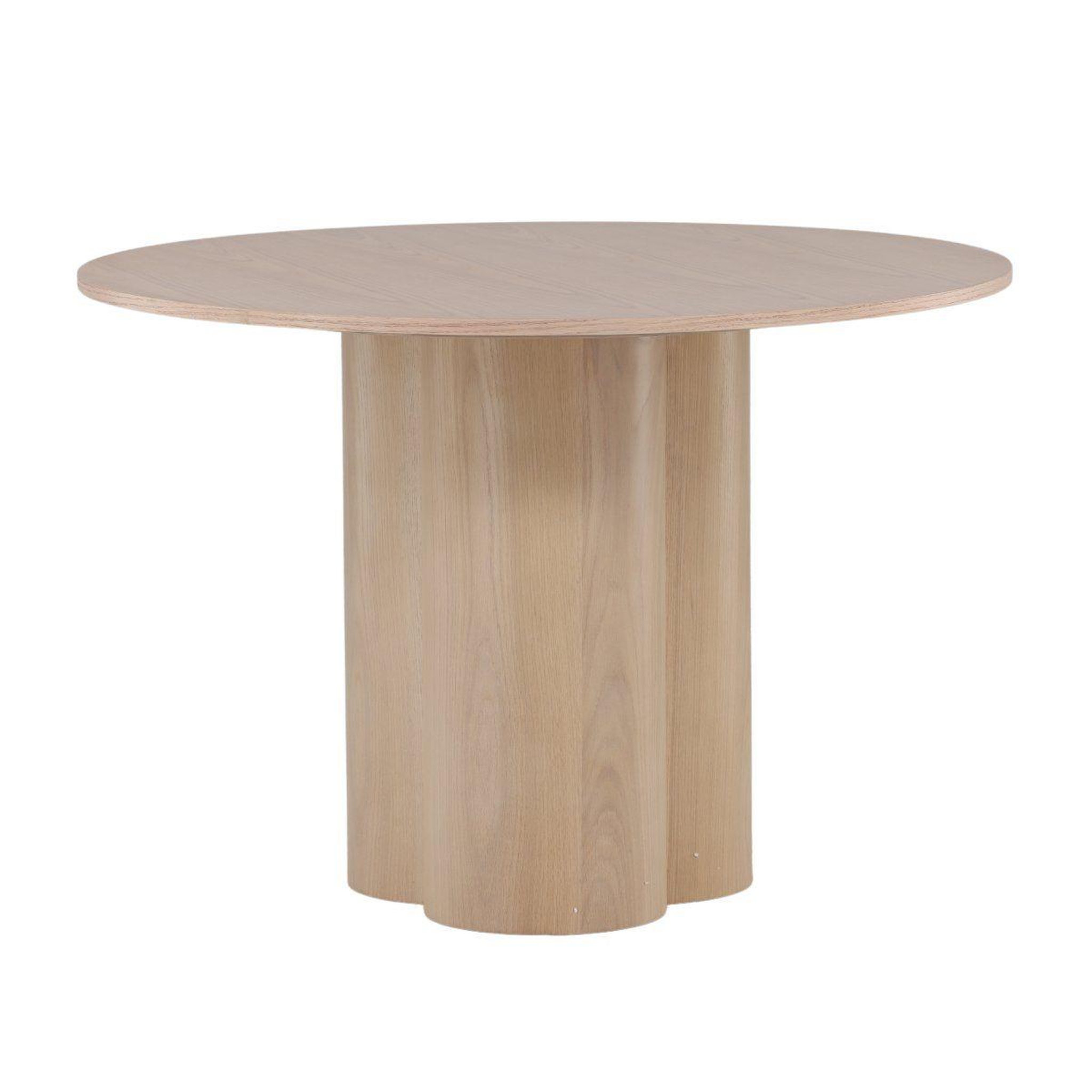 Paris Prix Table à manger ronde  olivia  110cm naturel