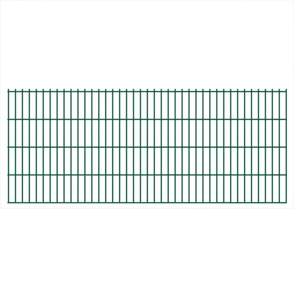 VIDAXL Panneaux de cloture de jardin 2D 2,008x0,83 m 4 m total Vert