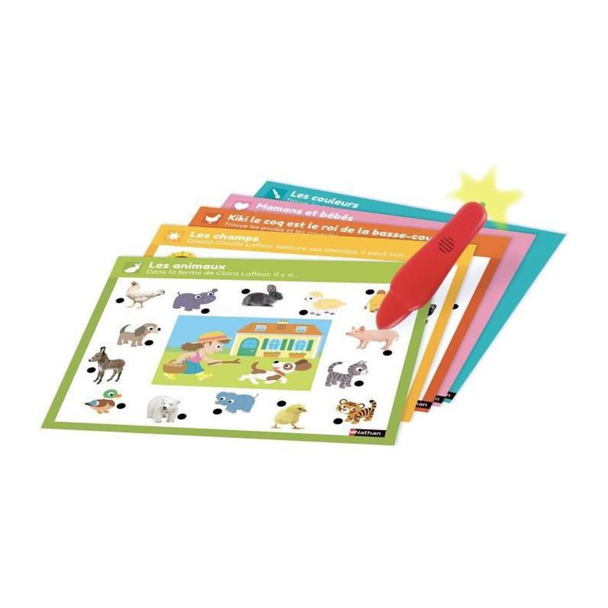 Voir la diapositive 2 : Nathan Nathan Baby Electro - Animaux de la ferme, jeu electronique