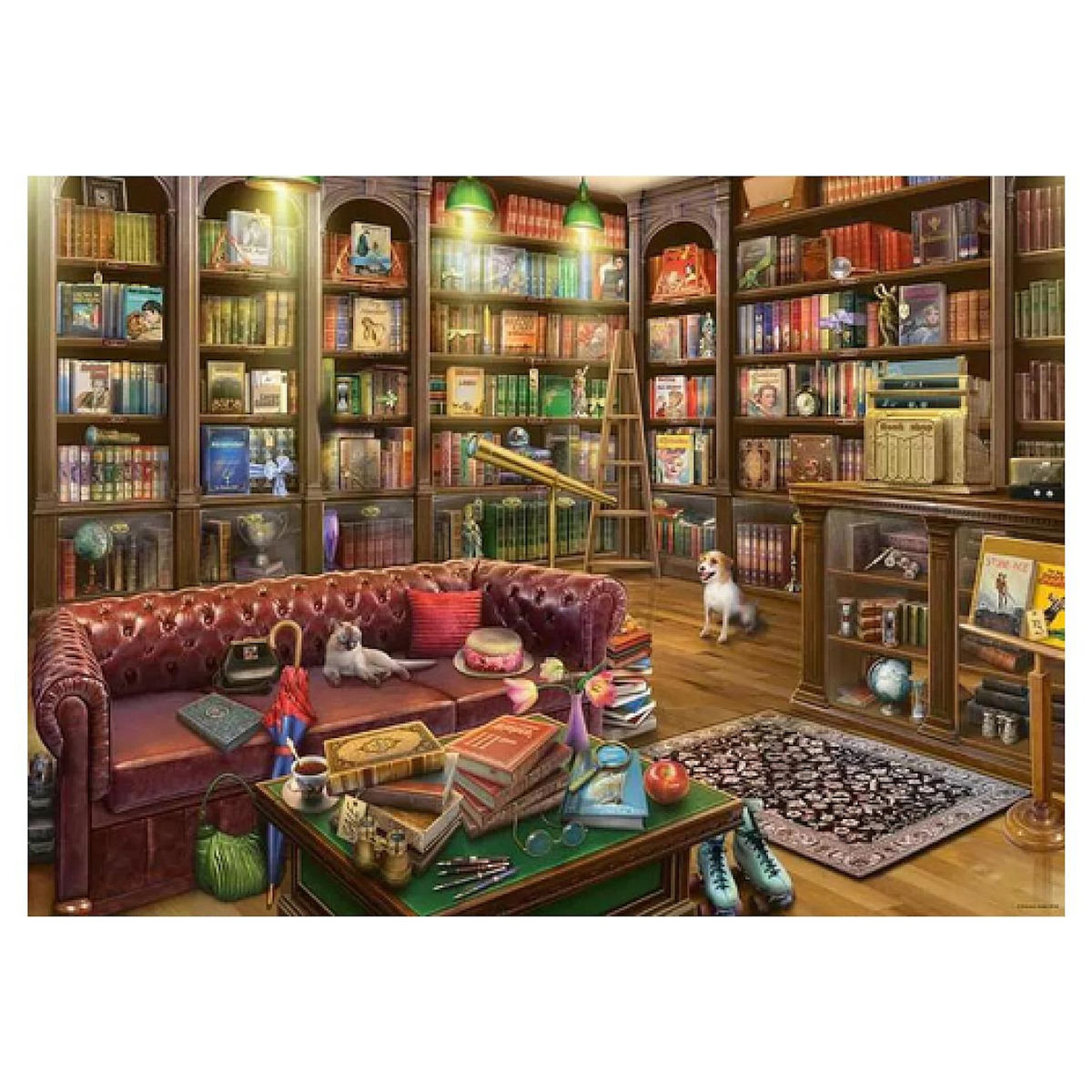 RAVENSBURGER Puzzle 1000 pcs La salle de lecture