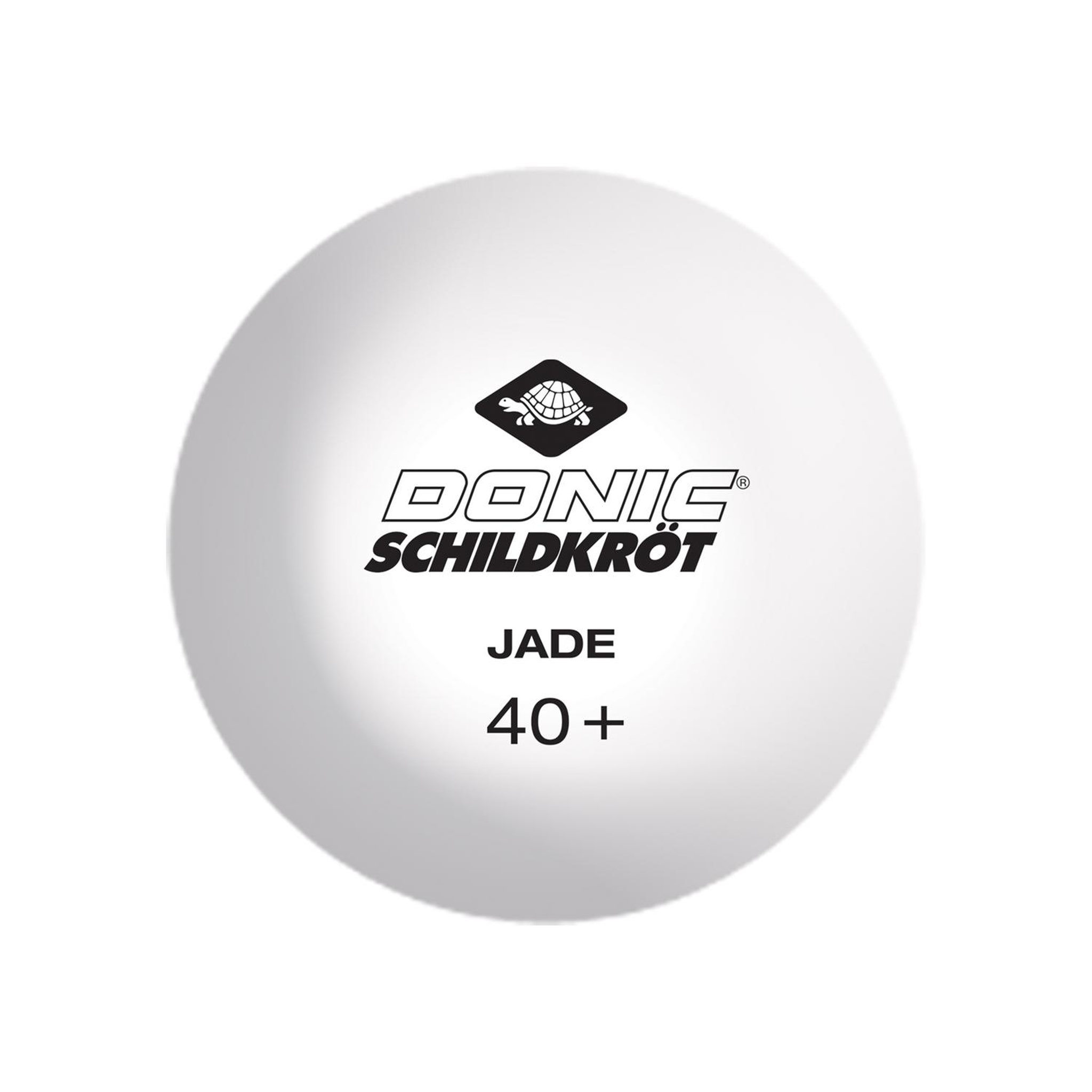 Voir la diapositive 2 : SCHILDKRÖT FUN SPORT Balles de tennis de table Jade blanches et oranges de qualité Poly 40+