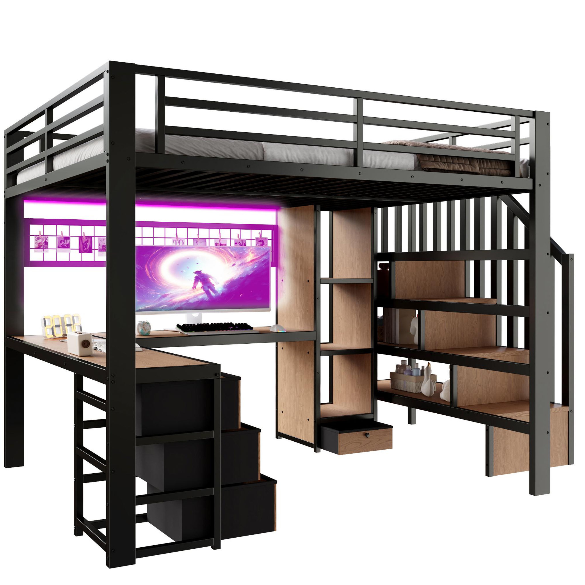 Voir la diapositive 1 : MERAX Lit mezzanine