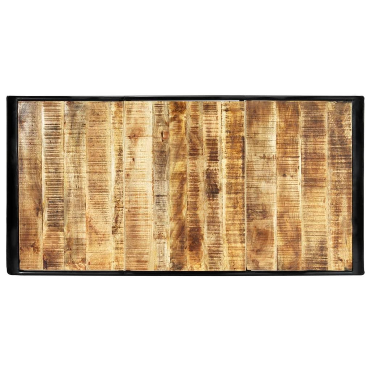 VIDAXL Table de salle a manger 180x90x76 cm Bois de manguier brut