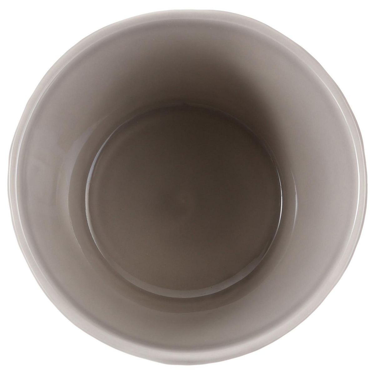 ATMOSPHERA Coupelle torsadée - Diam. 14,5 cm - Gris