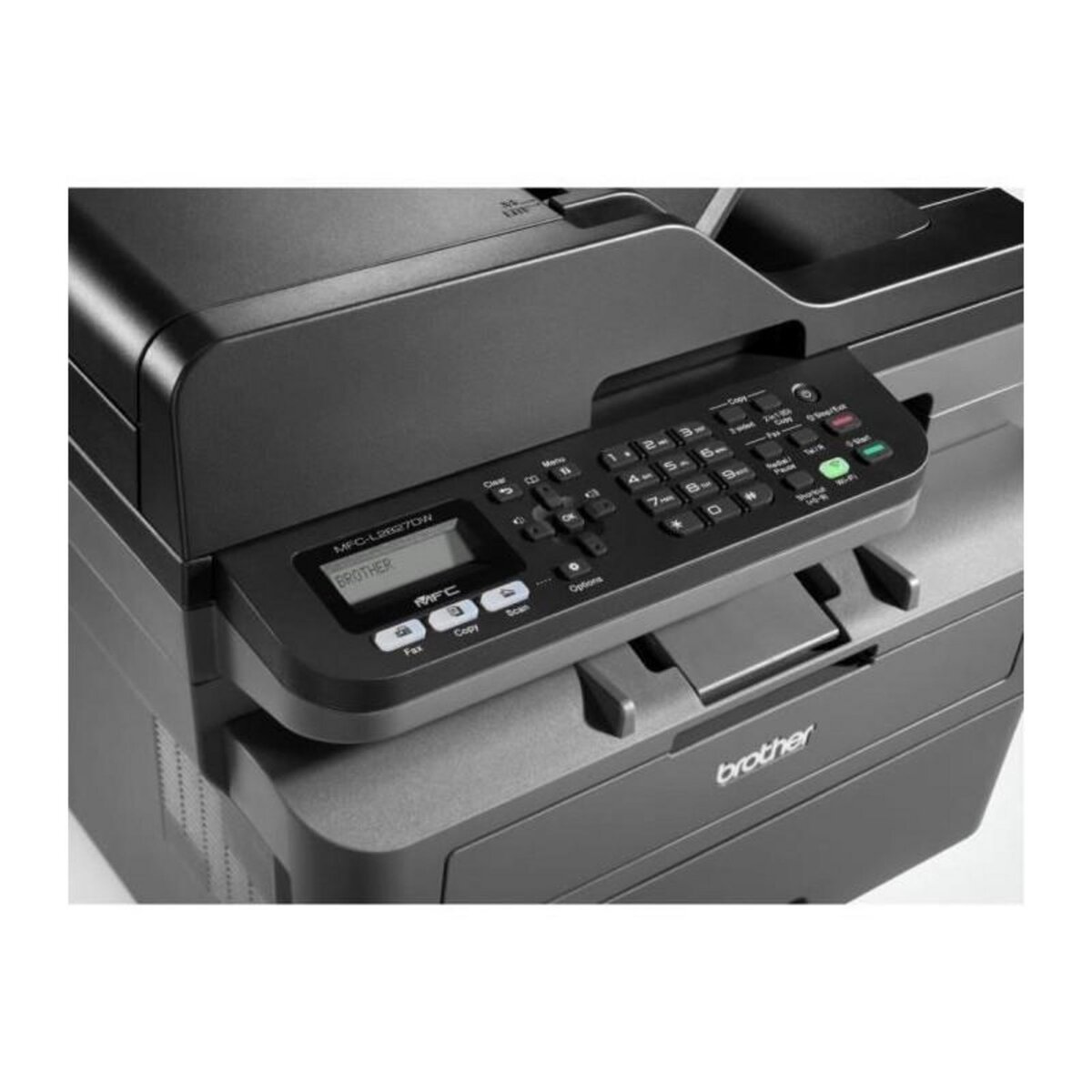 Brother Imprimante multifonction 4-en-1 laser monochrome - BROTHER - MFC-L2827DW - Ethernet et Wifi