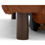 Voir la diapositive 5 : LISA DESIGN Jake - canapé d'angle droit 4 places convertible avec coffre en fausse fourrure