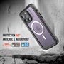 Voir la diapositive 3 : CASEPROOF Coque intégrale iPhone 14 Pro Max etanche antichoc MagSa