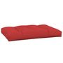 Voir la diapositive 4 : VIDAXL Coussin de palette rouge 120x80x12 cm tissu