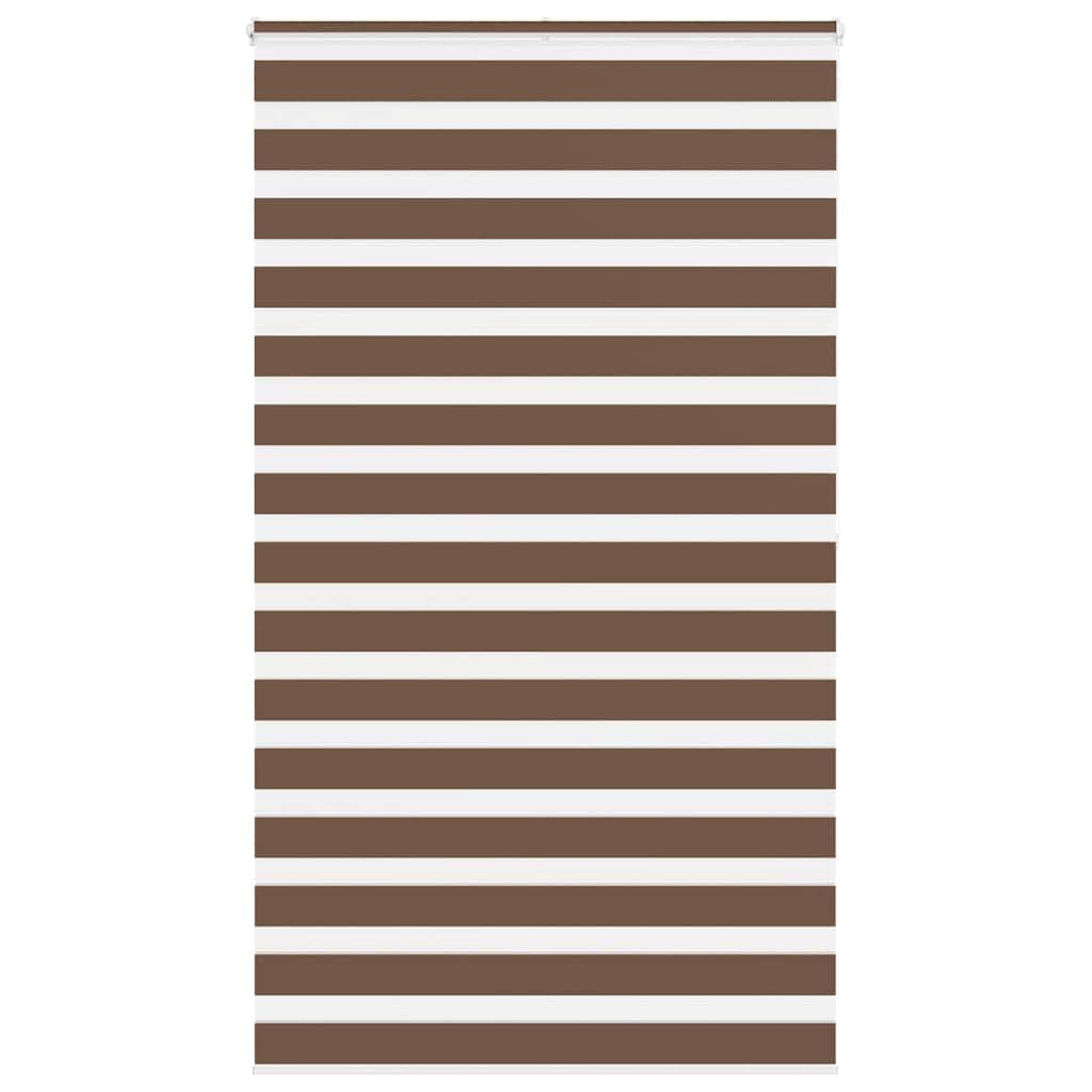 VIDAXL Store zebre marron 120x200cm largeur du tissu 115,9cm polyester