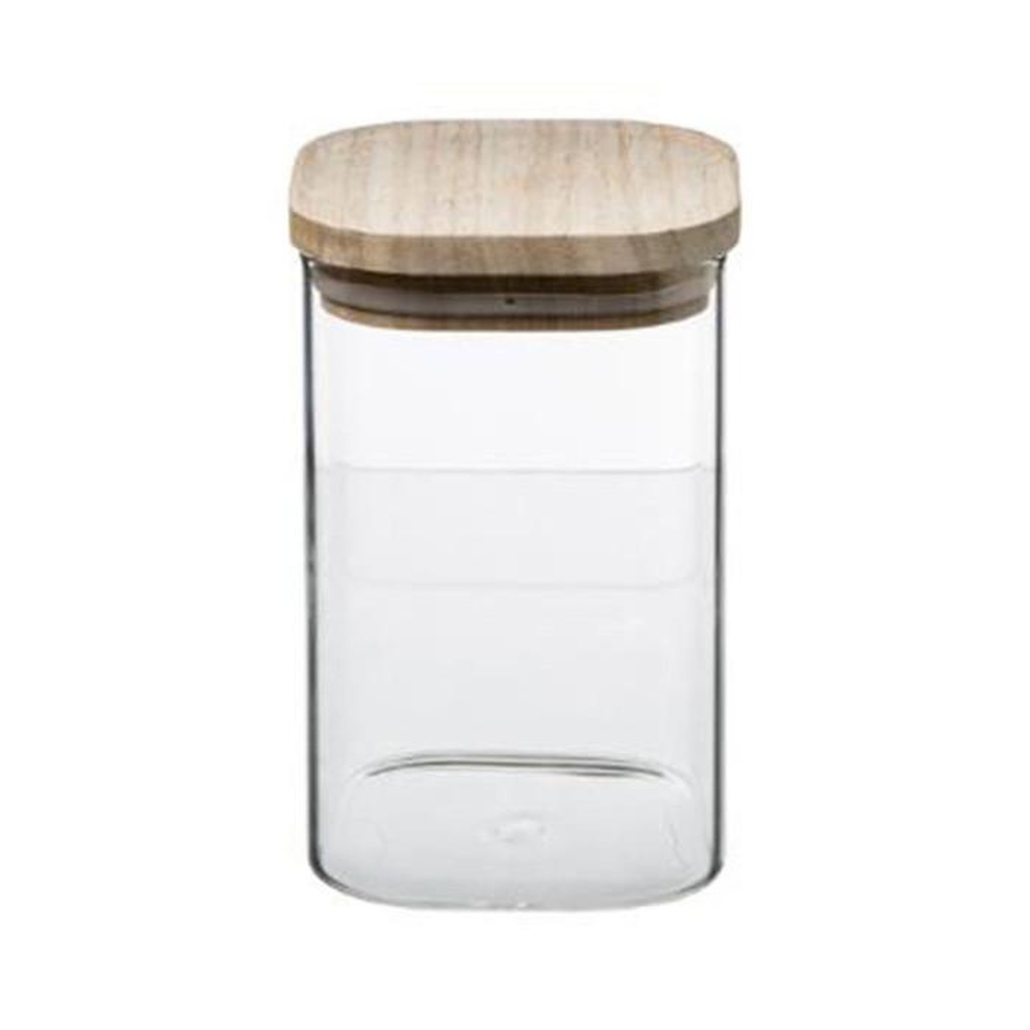 Voir la diapositive 4 : FIVE Lot de 3 bocaux  empilables  24cm transparent
