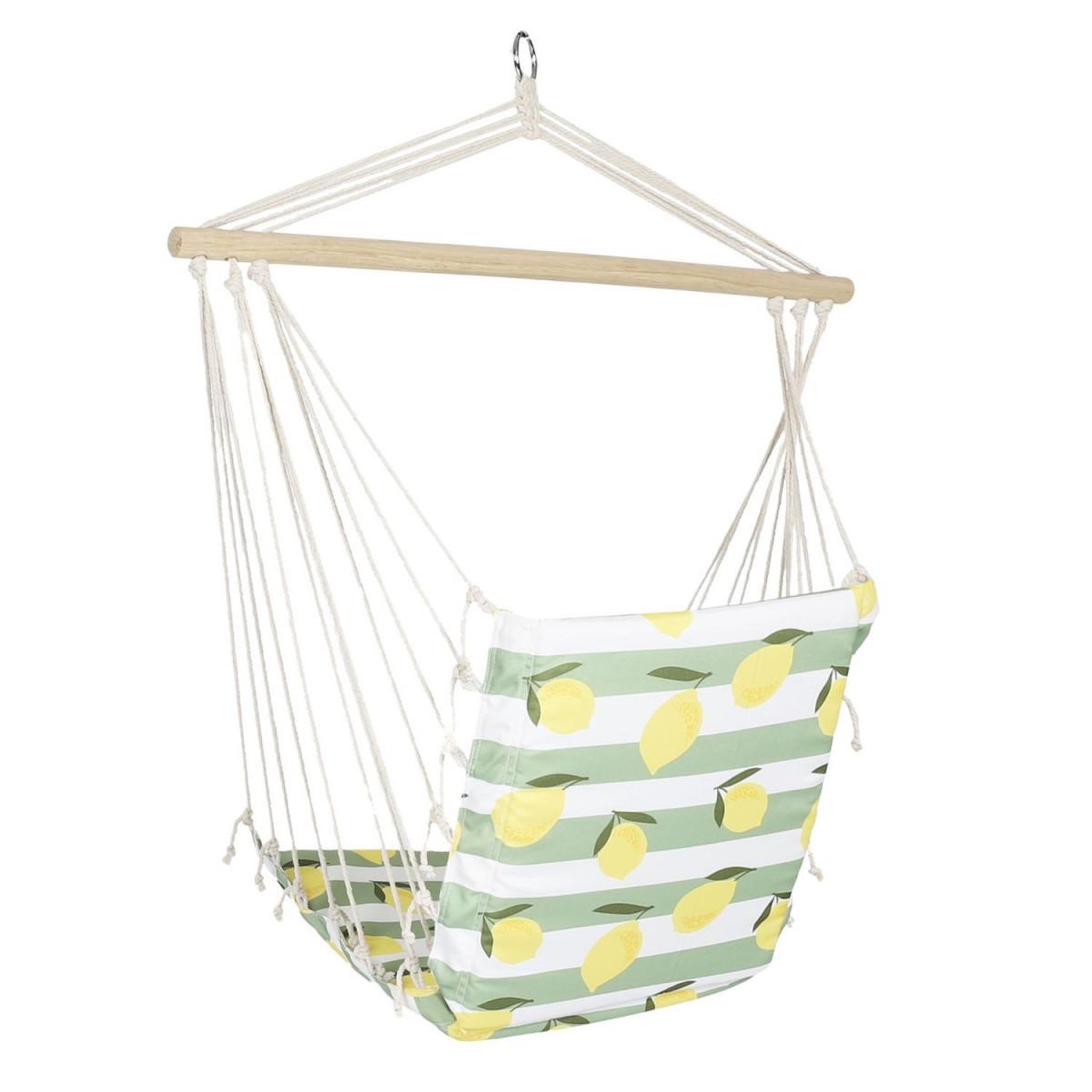 Voir la diapositive 4 : The Home Deco Factory Chaise Suspendue  Citron  50cm Jaune & Vert