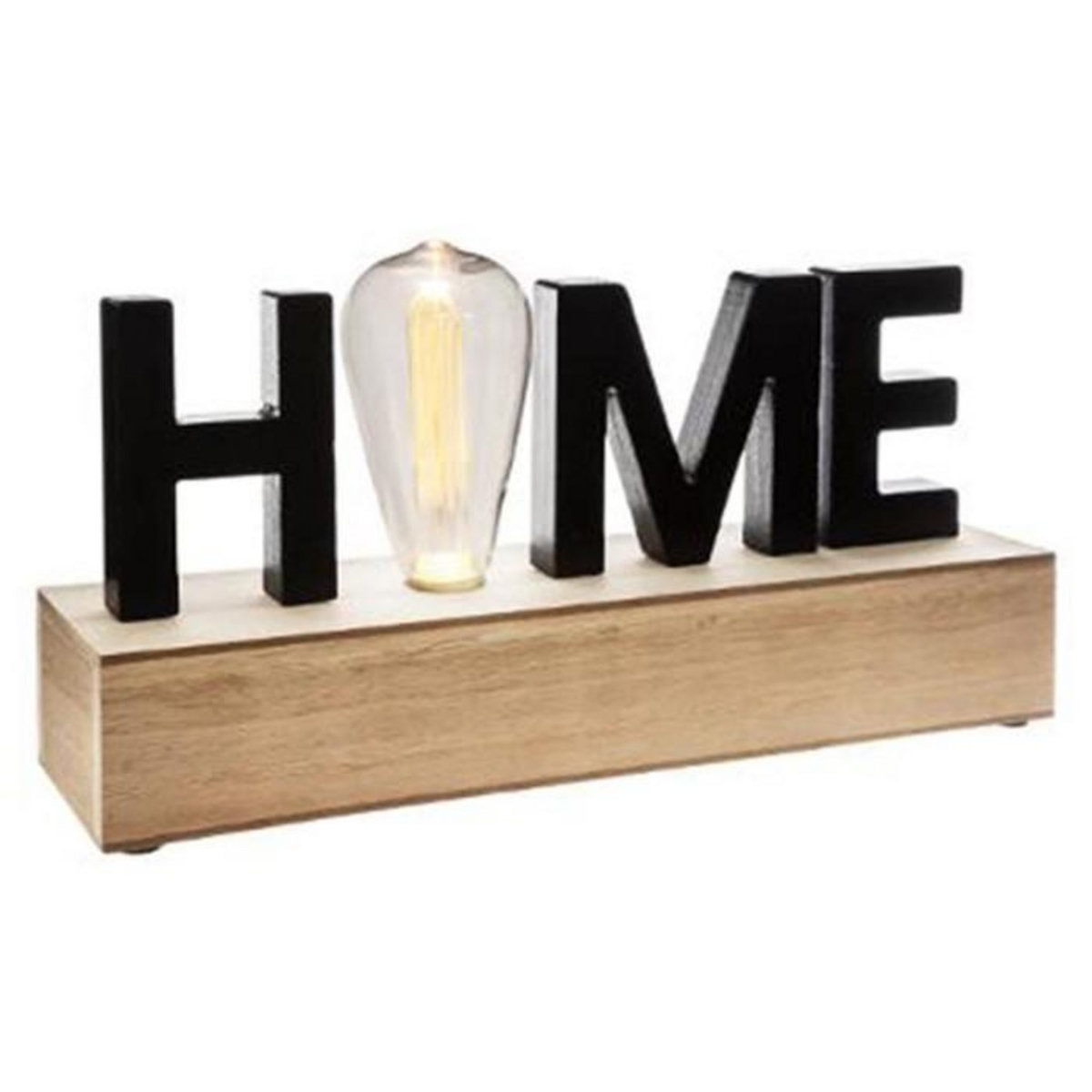 ATMOSPHERA Décoration Lumineuse Led  Home  34cm Noir