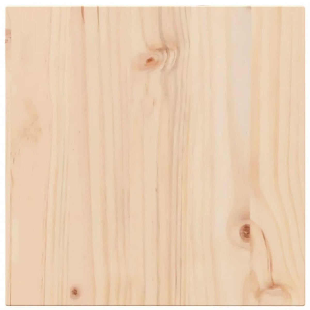 VIDAXL Dessus de table 40x40x2,5 cm carre bois de pin massif