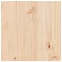 Voir la diapositive 2 : VIDAXL Dessus de table 40x40x2,5 cm carre bois de pin massif