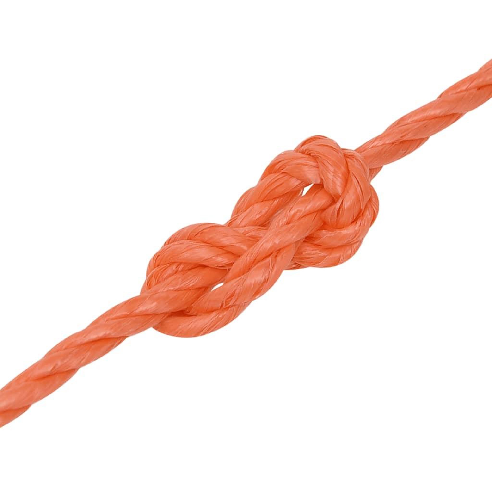 Voir la diapositive 4 : VIDAXL Corde de travail orange 3 mm 50 m polypropylene