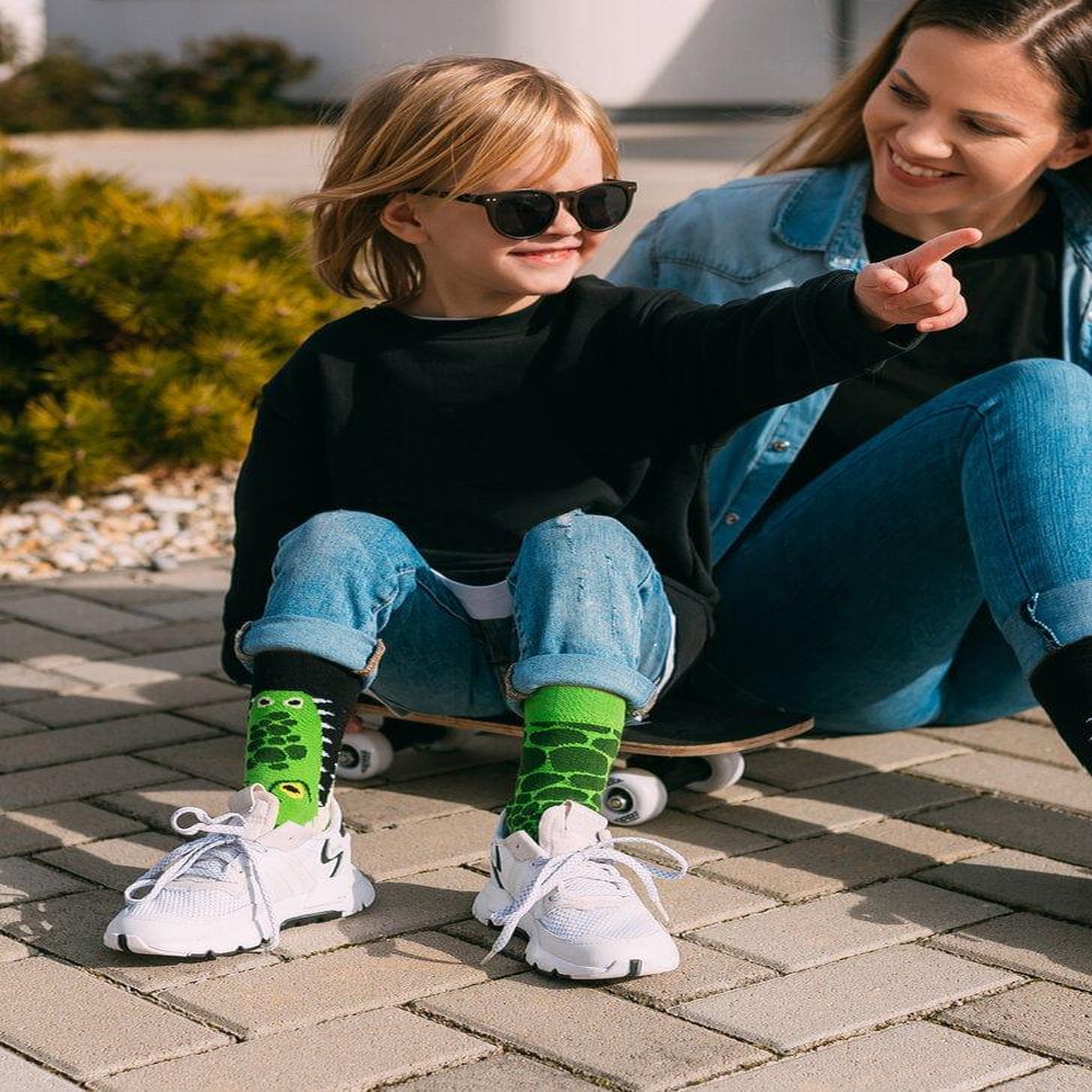 Voir la diapositive 2 : DEDOLES Chaussettes enfants crocodile