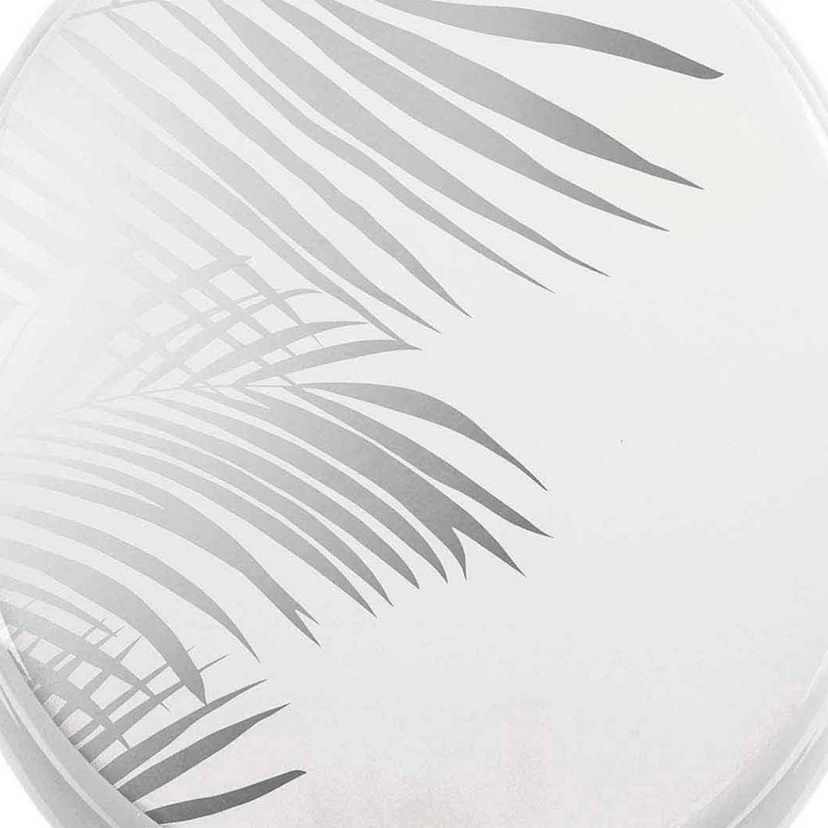 Douceur d'Intérieur Abattant WC MDF Orbella blanc argent