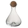 Voir la diapositive 1 : Paris Prix Carafe & Bouchon Design  Verra  27cm Transparent