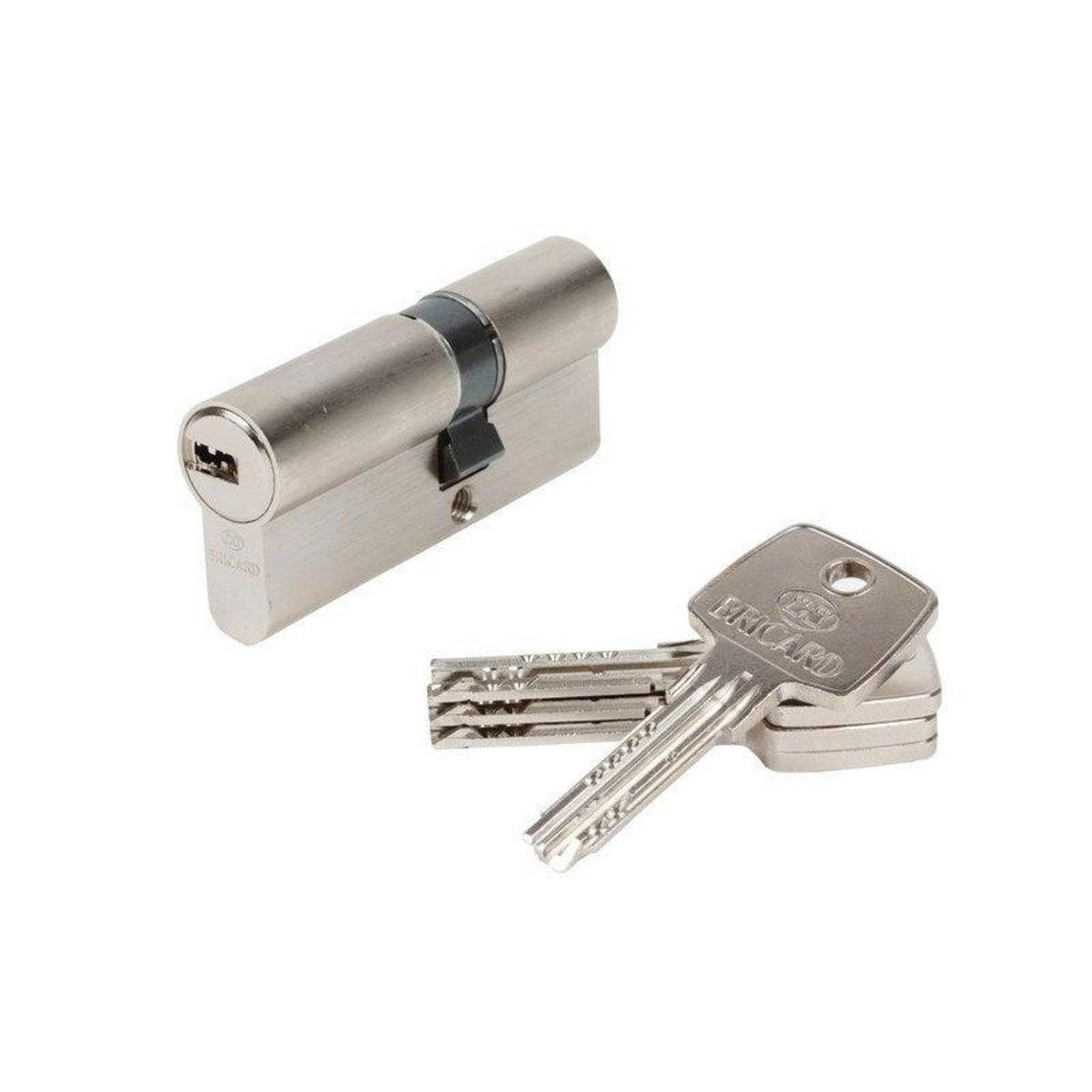 CENTRALE BRICO Cylindre de serrure BRICARD Astral debrayable L.30 + 40 mm