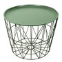 Voir la diapositive 1 : Paris Prix Table d'Appoint Design  Filaire  52cm Vert
