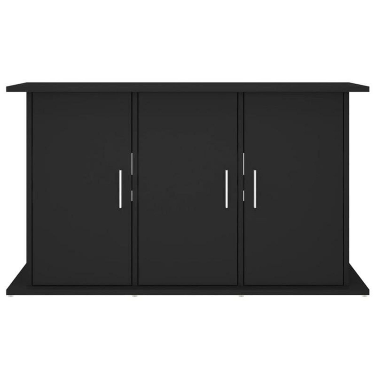 VIDAXL Support pour aquarium noir 101x41x58 cm bois d ingénierie