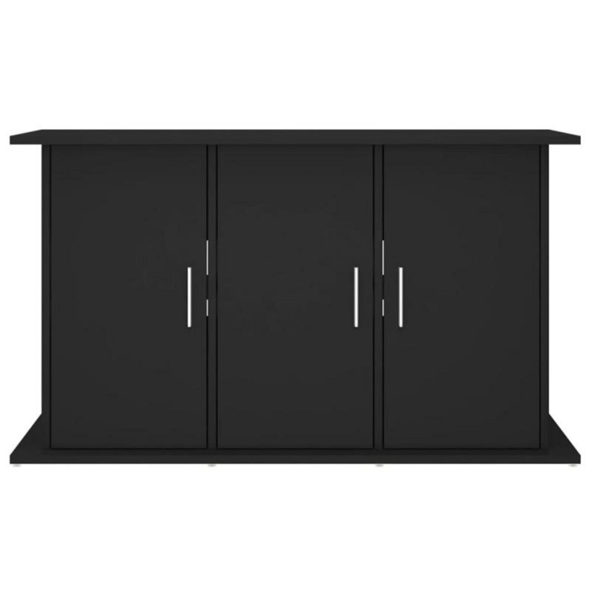 VIDAXL Support pour aquarium noir 101x41x58 cm bois d ingénierie