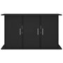 Voir la diapositive 5 : VIDAXL Support pour aquarium noir 101x41x58 cm bois d ingénierie