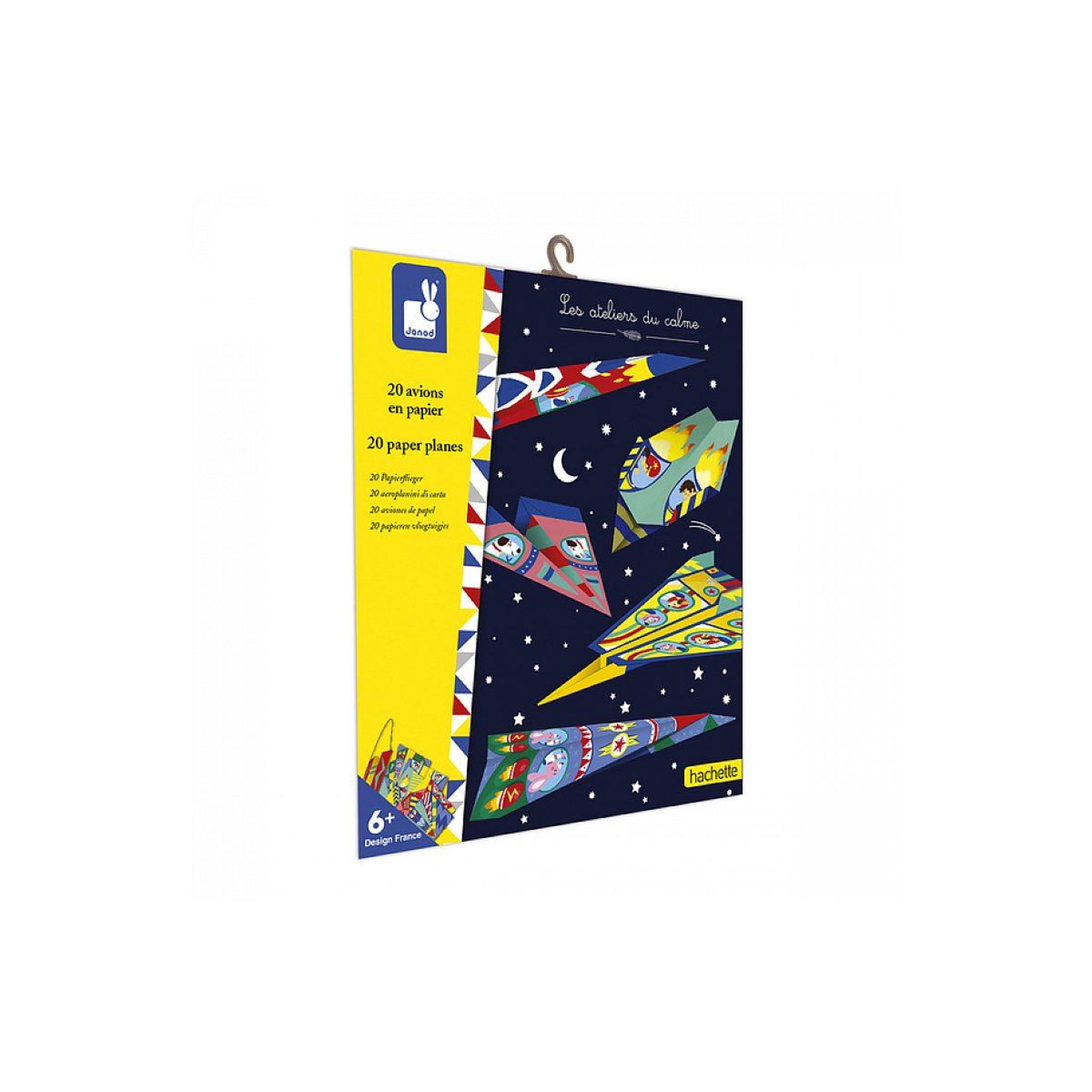 JANOD 20 avions en papier a creer