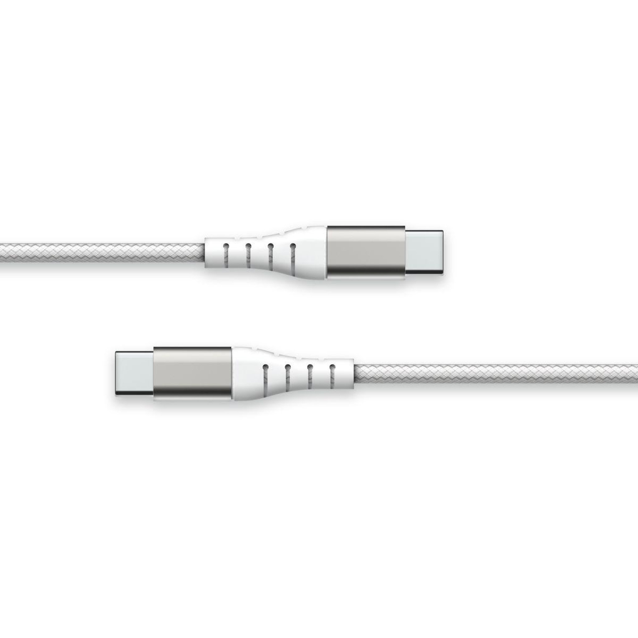 FORCE POWER Câble usb vers usb-c renforcé 1.2m recyclé blanc