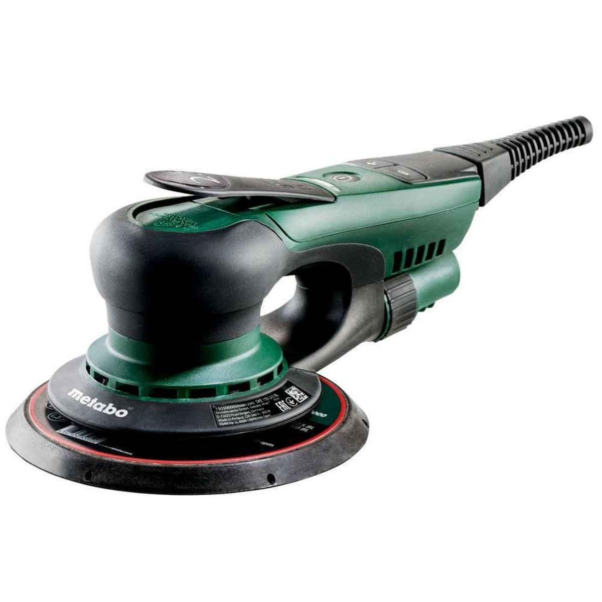 METABO SAS Ponceuse excentrique SXE 150-2.5 BL - 350W - Plateau Ø 150 mm - Cercle d'oscillation 2,5 mm