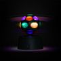 Voir la diapositive 3 : Paris Prix Mini Boule Disco Led  Rotative  11cm Noir