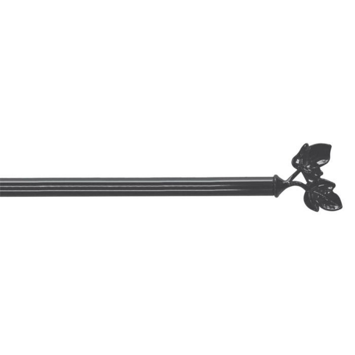 Paris Prix Tringle Déco Extensible  Feuillina  40-60cm Anthracite