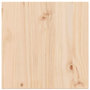 Voir la diapositive 2 : VIDAXL Dessus de table 40x40x1,7 cm carre bois de pin massif