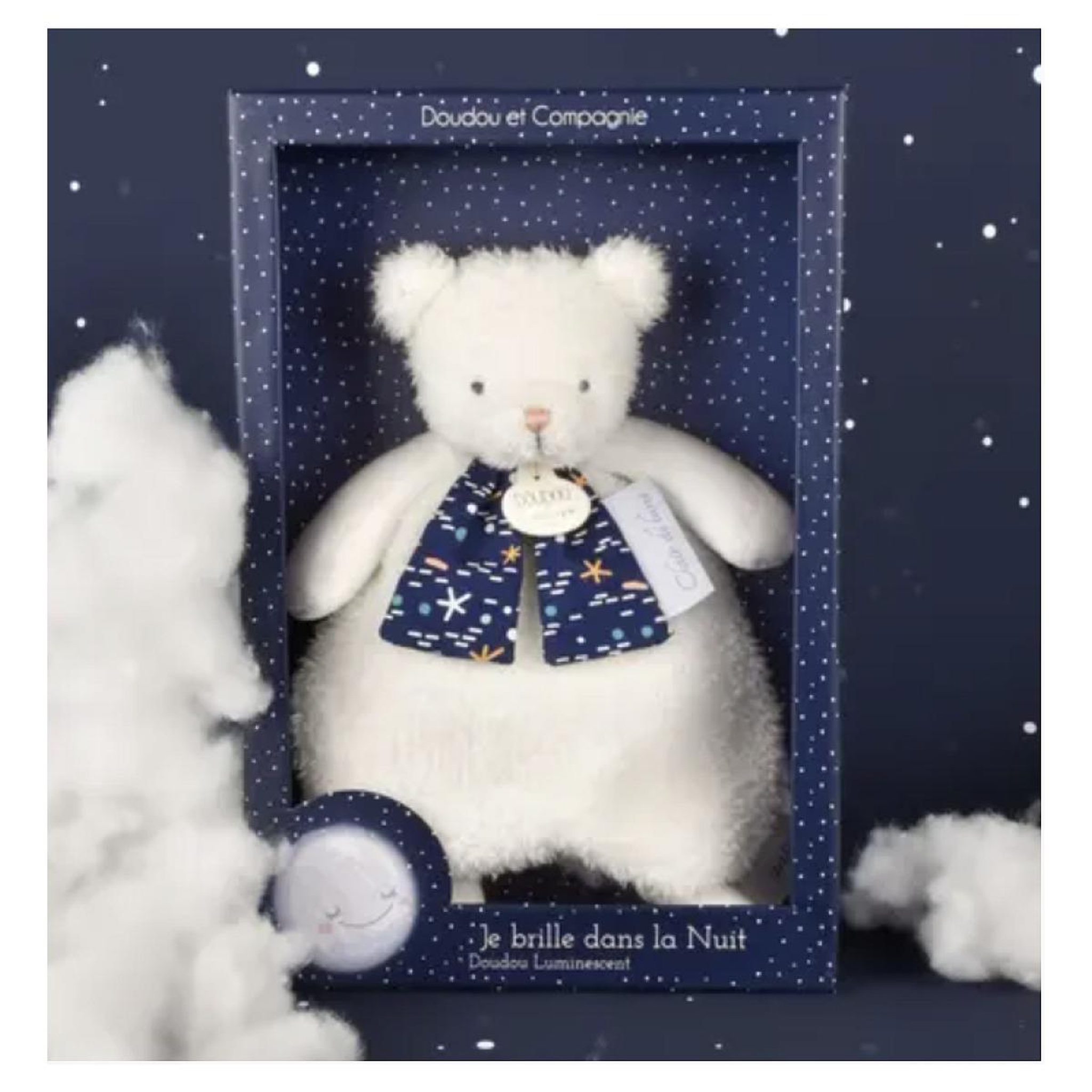 DOUDOU ET COMPAGNIE Clair de Lune - Ours doudou