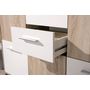 Voir la diapositive 5 : Commode 5 portes - 2 tiroirs KENDO