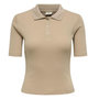 Voir la diapositive 1 : JACQUELINE DE YONG Polo Beige Femme JDY Alsa