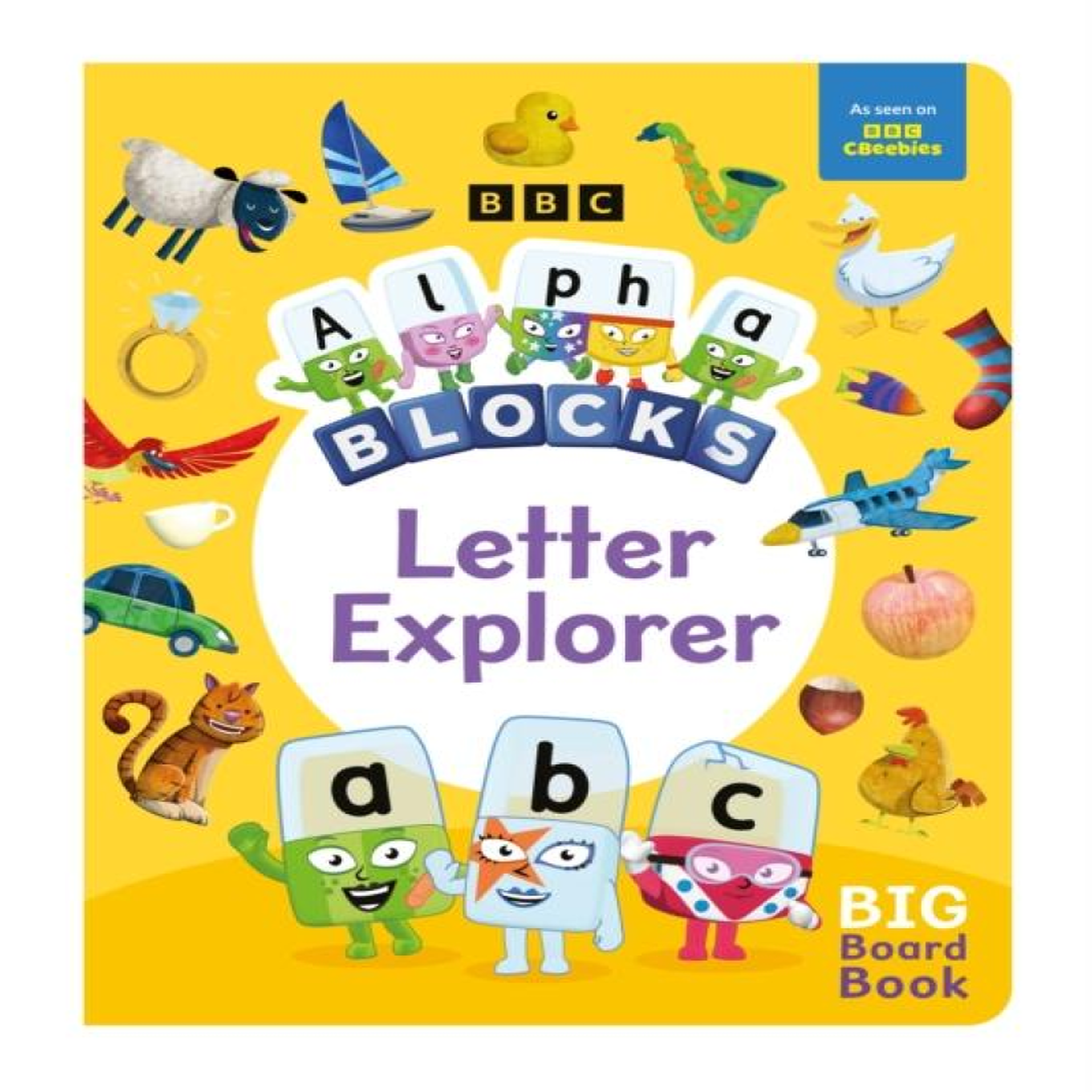 LIVRES Alphablocks Letter Explorer: A Big Board Book